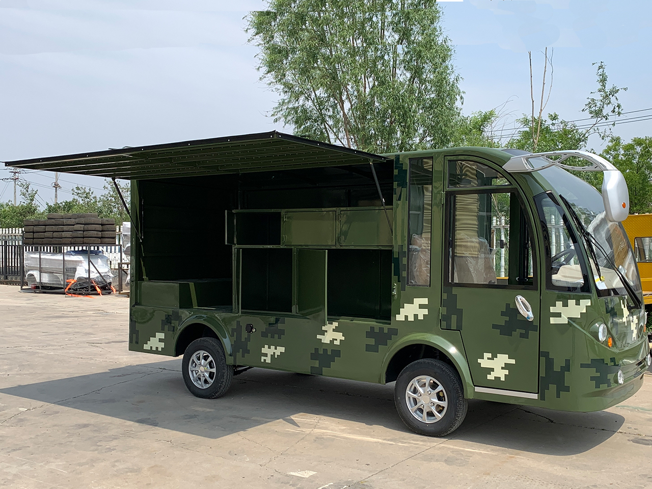 电动巡逻观光车改装产品