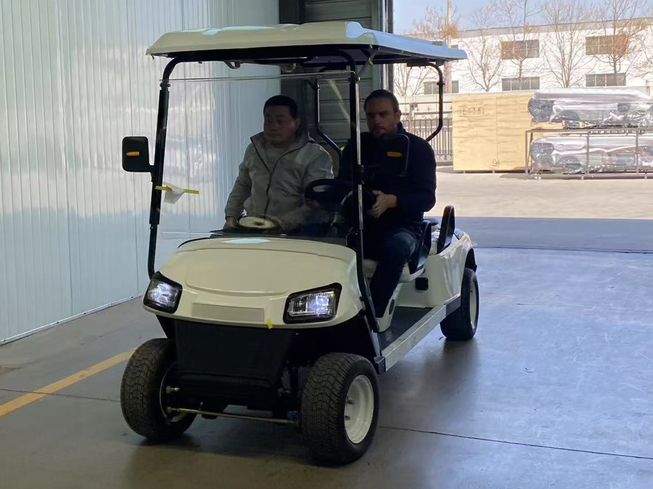 电动训练观光车高尔夫球车出口产品